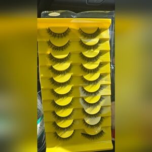10 Pairs Eyelash Set. Beautiful.